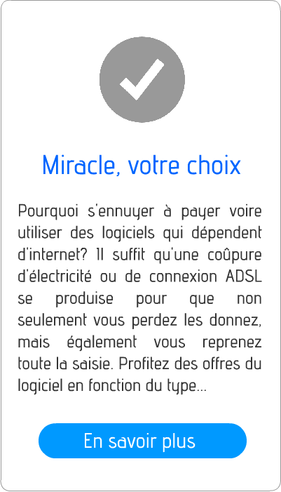 2018 offres miracle