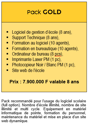 Gold pack 1