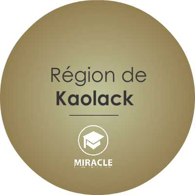 Logiciel miracle les ecoles de la region de kaolack