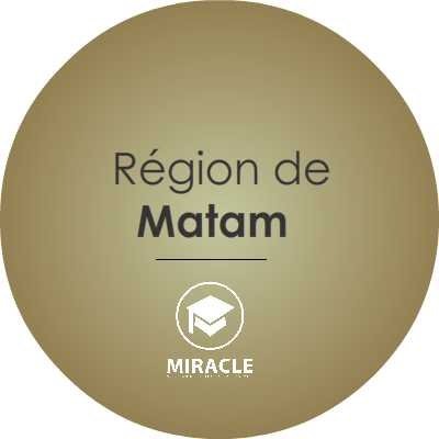 Logiciel miracle les ecoles de la region de matam