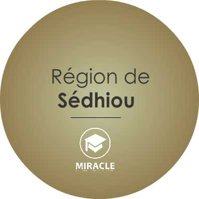 Logiciel miracle les ecoles de la region de sedhiou