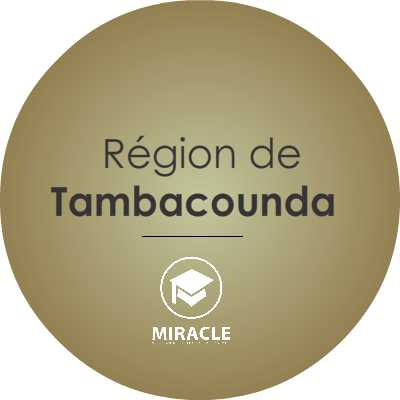Logiciel miracle les ecoles de la region de tambacounda