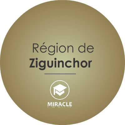 Logiciel miracle les ecoles de la region de ziguinchor